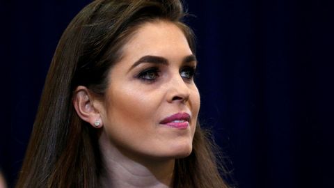 Hope Hicks, de 28 a�os de edad, fue modelo de adolescente