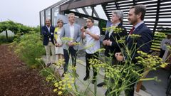 Olleros presume de O Grove con Alfonso Rueda en la presentaci�n de Galicia destino sostible