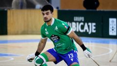 Bruno Saavedra, durante un partido del Liceo de esta temporada.