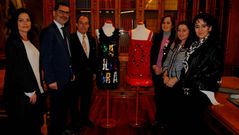 Presentaci�n de la mostra en Vigo.