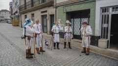 Los troteiros de Bande salieron por los pueblos del municipio