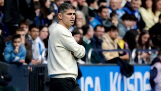 Antonio Hidalgo, durante un partido en el Abanca Riazor.