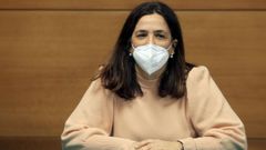 La alcaldesa de Meis, Marta Gir�ldez