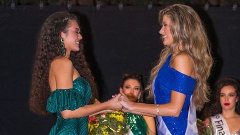 Francesca Carillo con Helena Snchez, Miss Universo Asturias 2023