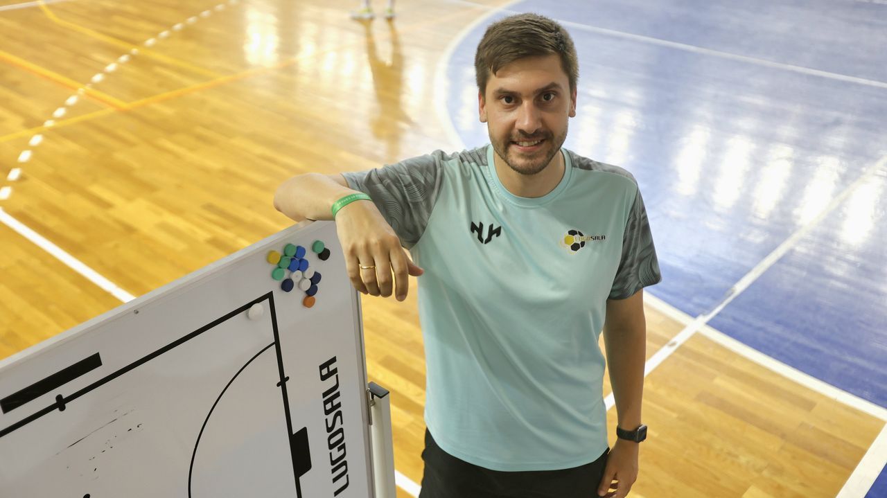 Christian Costoya, nuevo primer entrenador del Lugo Sala: «Siento el club dentro, me importa»