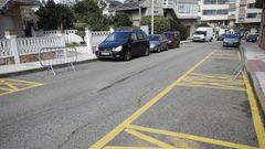 El Concello actuar� en la zona donde empieza a hundirse la v�a para conocer el motivo