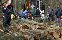 En el accidente laboral ocurrido en Anos este mi�rcoles result� herido un vimianc�s de 35 a�os. 