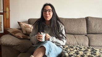 Patricia Prada vive en Santiago con tres compa�eras de piso.