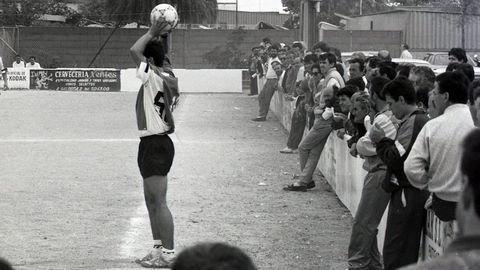 Imagen de archivo de un partido en el campo de O Cavadelo
