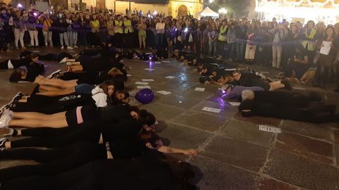 Manifestaci�n feminista en Oviedo