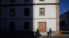 Imagen del exterior de la Audiencia Provincial de A Coru�a