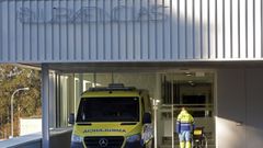 El agredido acab� en urgencias del hospital de Barbanza.