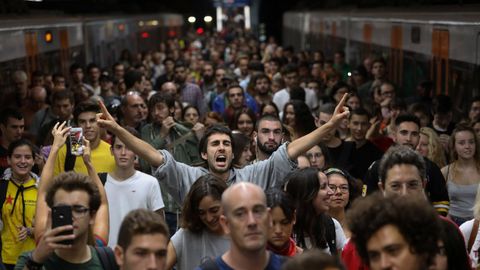 Jornada de huelga en Catalu�a