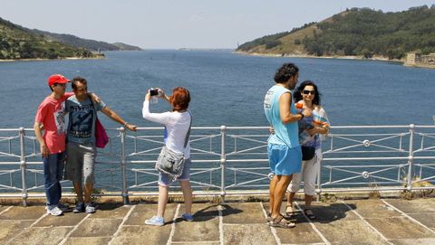 La cubierta del castillo ofrece espectaculares vistas de la ra, como se puede ver en esta imagen de archivo