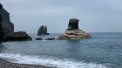 La playa de Portizuelo, en Vald�s