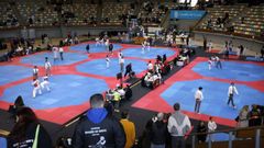 Imagen de la pasada edici�n de la Copa Cidade da Coru�a de taekuondo.