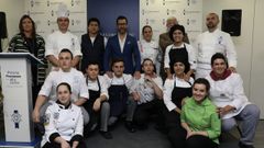 Los finalistas de la pasada edici�n del Premio Promesas de la alta cocina