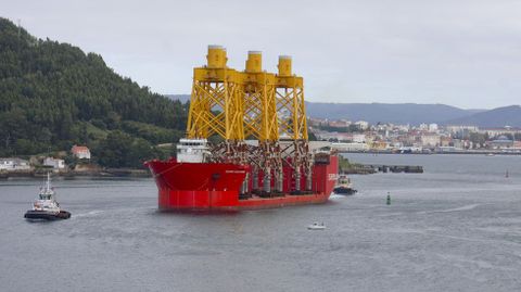 Traslado de �jackets� para un parque franc�s de Ocean Winds