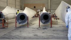 Alumnos del plan integrado de empleo de la Mancomunidade de O Saln�s realizan pr�cticas en una empresa de la comarca