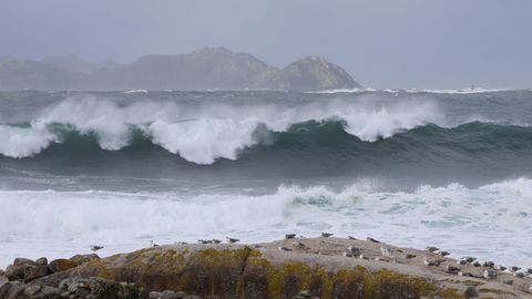 Imagen tomada en Cabo Silleiro
