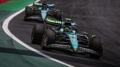 GP de Las Vegas F1 2024.Fernando Alonso durante el GP de Las Vegas F1 2024