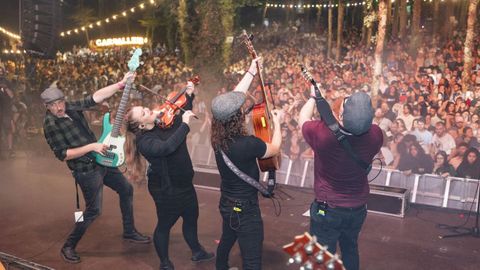 Festa da Carballeira de Zas, en su pasada edicin.