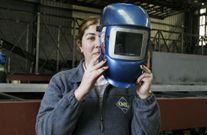 Nansi Gonz�lez fue la primera de su promoci�n en varios ciclos del metal. 
