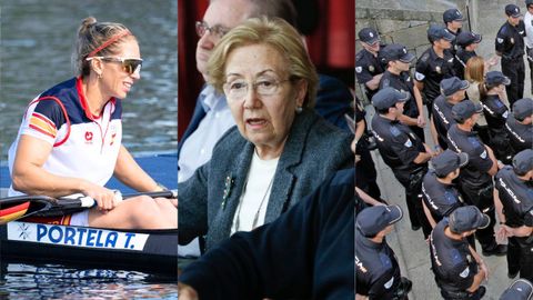Teresa Portela, Mauela López Besteiro y la UPA, galardonados con la Medalla Emilia Pardo BAzán en el 2025.