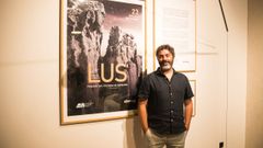 �scar G�rriz, no espazo Stimmung Stories onde pode verse a exposici�n ata o 23 de setembro