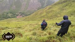 Rescate de un monta�ero en Cabrales