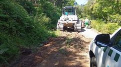 Imagen de los trabajos, que est�n en marcha