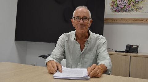 Luis Sabariz Roldán, tesorero jubilado del Concello de Sanxenxo