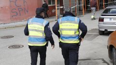 Foto de archivo de agentes de la Polic�a Local de Viveiro