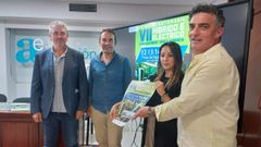 Antonio Teira, Juan Rey, Carmen P�rez y Francisco Mart�nez