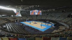 Vista panormica del Coliseum, la nueva casa del Leyma Bsquet Corua