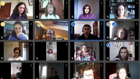Los profesores del terra de Trasancos celebraron sus juntas de evaluaci�n por videconferencia
