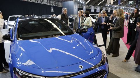 Imagen de archivo del sal�n del autom�vil en el Ifevi