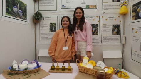 Carla Garca y Leire Rodrguez, del colegio Eduardo Pondal de Cangas, son las ganadoras de Galiciencia