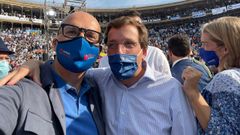 Jos� Manuel Baltar con Jos� Luis Mart�nez-Almeida