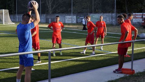 Primer entrenamiento de la UD Ourense