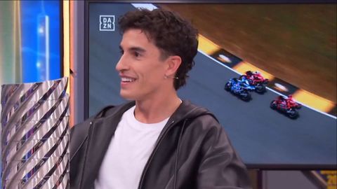 Captura de la entrevista de Marc Mrquez en el programa de Pablo Motos
