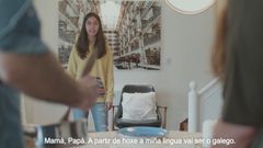 El v�deo del BNG de A Coru�a para animar a hablar en gallego: �<span lang= gl >Porque si, porque me gosta, porque me peta</span>�