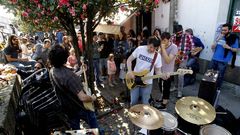 Concierto al mediod�a en el Embora Bar de Santiago