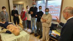 Primero de los tres cursos de formaci�n para enfermeras de PAC del �rea sanitaria de Pontevedra y O Saln�s