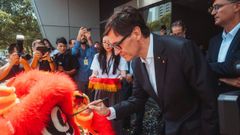 Illa, este viernes durante su visita a Shanghi.