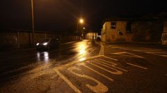 Avenida Mestre Garc�a Niebla, en San Xo�n, v�a en la que se localiz� al var�n herido.