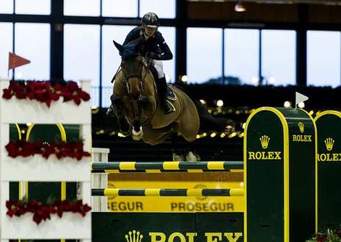 El concurso cuenta con algunos de los mejores jinetes del mundo