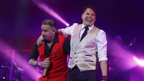 Andy y Lucas, en el �ltimo concierto de carrera como d�o