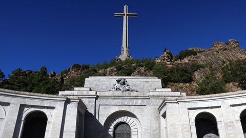 Imagen del santuario del Valle de los Ca�dos, donde se encuentra por ahora la tumba de Francisco Franco