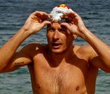 Herv�s, tras un entreno.